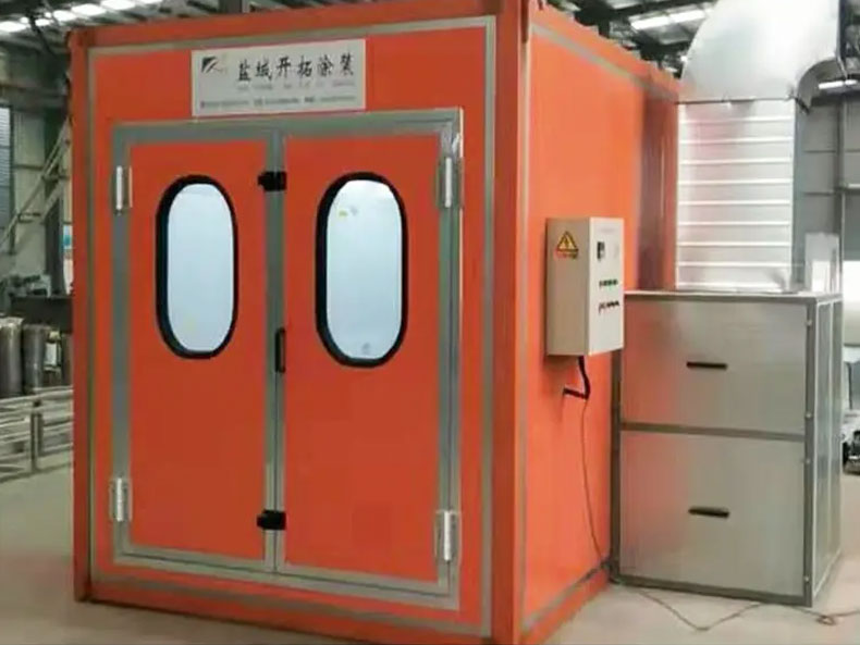 家具水簾式噴烤漆房